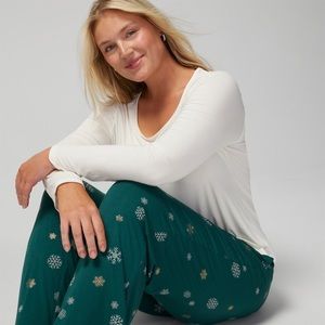 Soma Cool Nights Pajama long sleeve and set